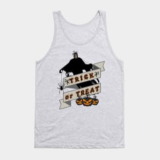 Trick or Treat Skeleton Tank Top